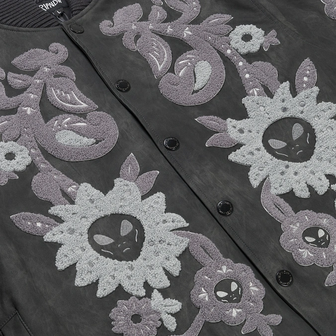 Куртка RIPNDIP Space Garden Varsity Jacket Black