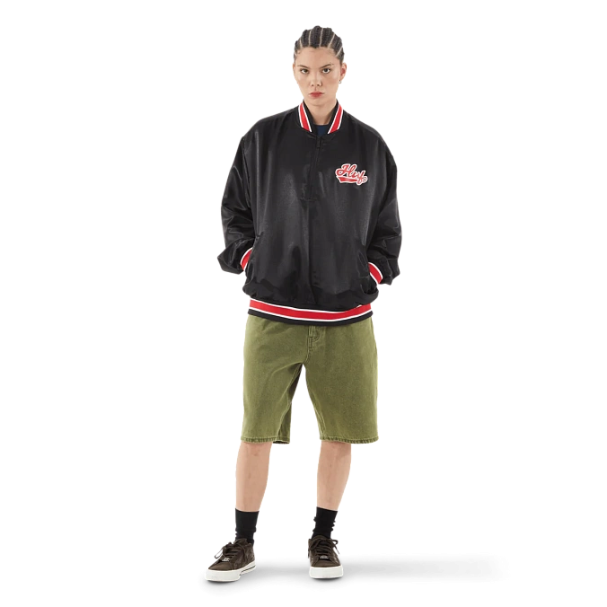 Бомбер HUF Pop Fly Satin Baseball Jacket